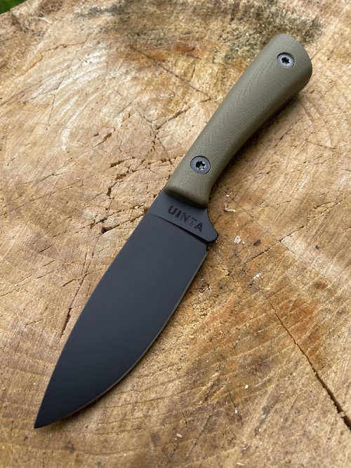 Hunter V2 - OD Green Handle w/ Black Blade