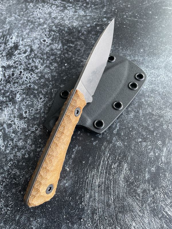 Hunter V2 - Black and Orange w/ Stonewash Blade *91256